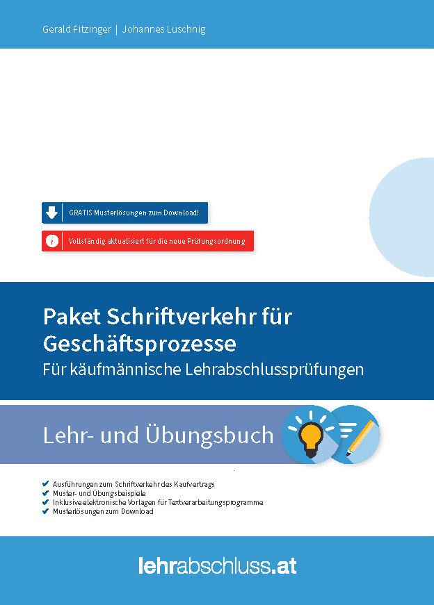 E-Book Paket Schriftverkehr für Geschäftsprozesse