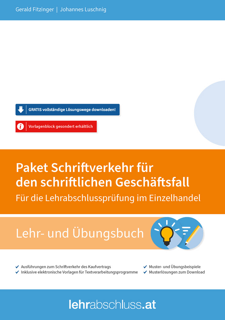 E-Learning Platin Edition (12 Monate) - Lehrabschlussprüfung Einzelhandel inkl. Lehrbücher
