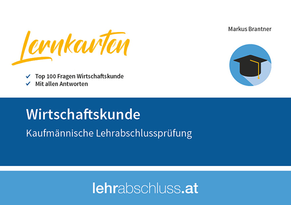Lernkarten Wirtschaftskunde für alle kaufmännischen Lehrberufe
