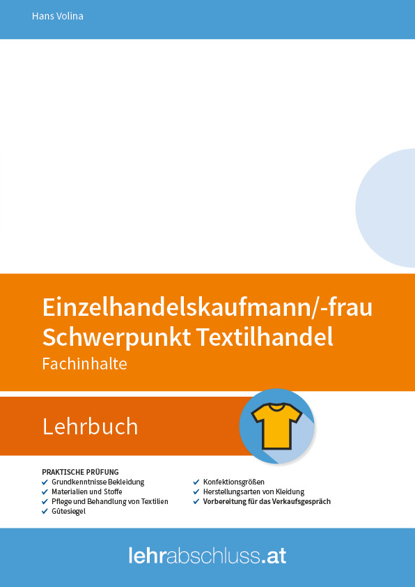 Fachbuch für den Lehrberuf Einzelhandel Schwerpunkt Textilhandel